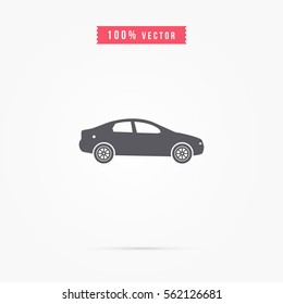Car Icon. transport sign