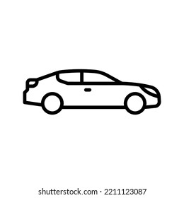 Car icon. transport sign. vector illustration