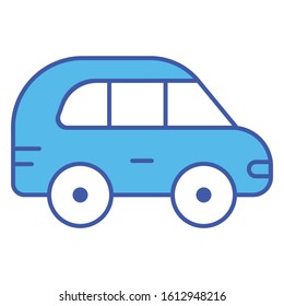 car icon transport or vehicles vector illustration flat