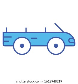 car icon transport or vehicles vector illustration flat