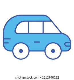 car icon transport or vehicles vector illustration flat