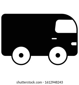 car icon transport or vehicles vector illustration fill