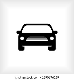 Car Icon. Transportation Sign and Symbol - Vector.