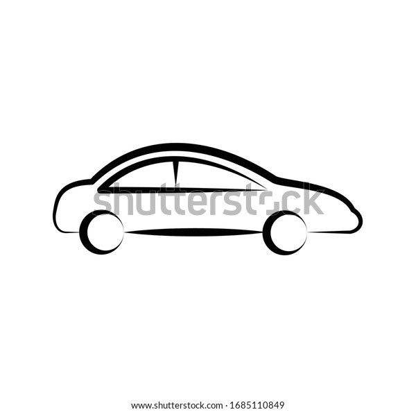 Car icon transportation icon vector logo\
design illustration