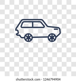 Car icon. Trendy Car logo concept on transparent background from Transportation collection