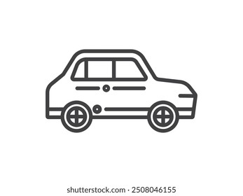 car icon, unique Automobile vector