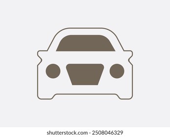 car icon, unique Automobile vector