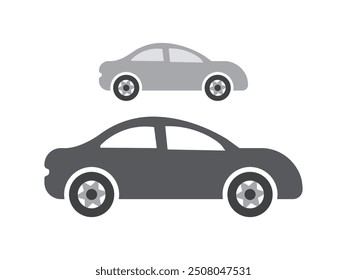 car icon, unique Automobile vector