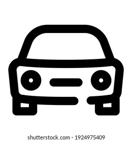 car icon using line style