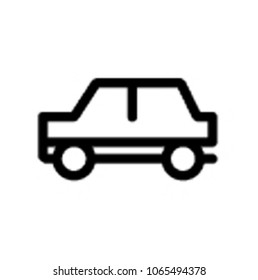 Car icon vector