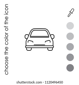 Car icon Vector.