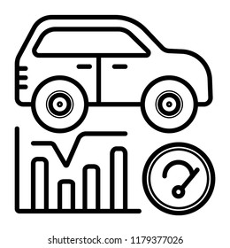 Car icon vector