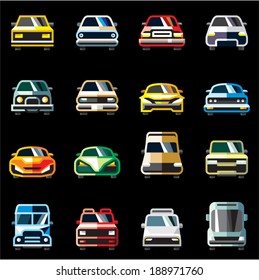 Car icon. Car vector.