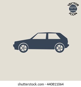 Car icon vector