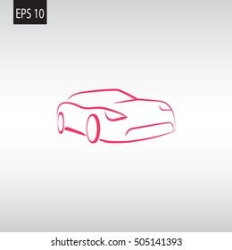  car icon vector.