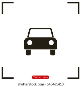 Car icon vector