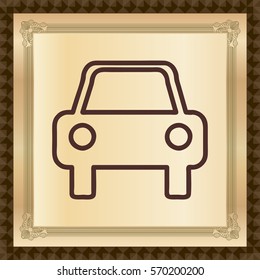 Car icon.car icon vector
