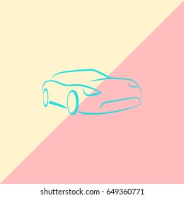  car icon vector.