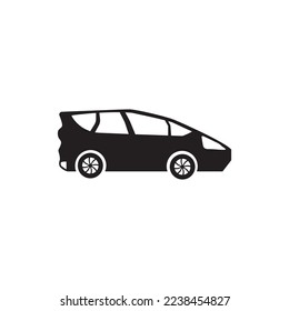 car icon vector abstract illustration design
