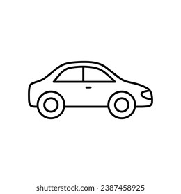 Car icon vector auto icon