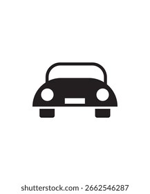 Icono del coche, el mejor ícono de la línea del Vector.