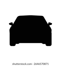 Vetor de ícone de carro, ícone de carro preto, Carro Automóvel 