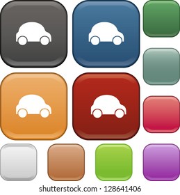 Car, icon, vector, button