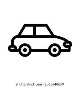 Car Icon Vector From Camping and Adventure Set