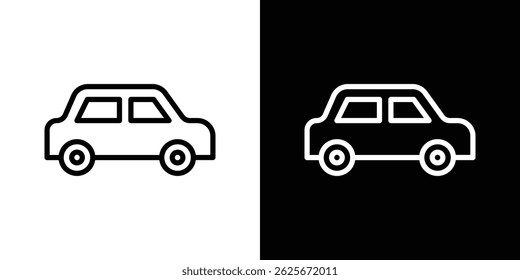 Car icon vector collection. vector sign illustration