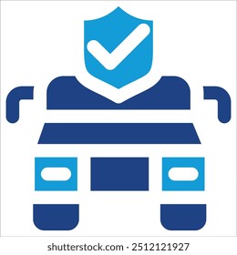 Car icon vector concept of Business Insurance icon symbol illustration