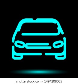 Car icon vector design. Car logo