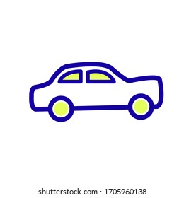 Plantilla de diseño vectorial de iconos de Camión