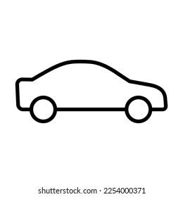 Plantilla de diseño de vector de icono de automóvil