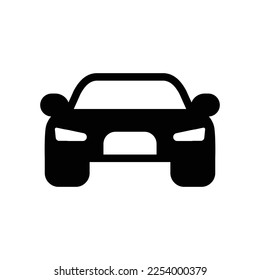 Plantilla de diseño de vector de icono de automóvil