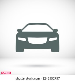Car icon. Vector  Eps 10 