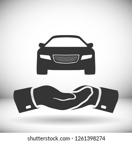 Car icon. Vector  Eps 10 