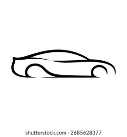 CAR ICON VECTOR EPS 10 