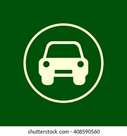 car icon. vector eps10 icon
