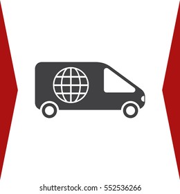 Car Icon Vector flat design style