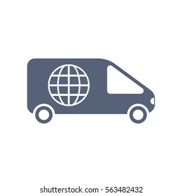 Car Icon Vector flat design style
