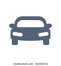 Car Icon Vector flat design style