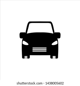 Car icon vector. Flat icon illustration car