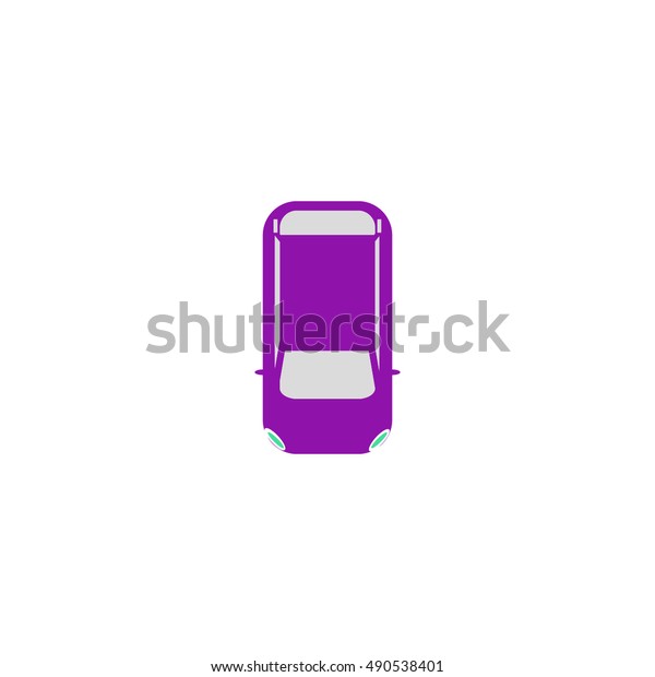 Car Icon Vector.\
Flat simple color\
pictogram