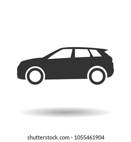 Car Icon. Vector illustration