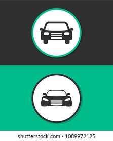 Car icon vector illustration.
