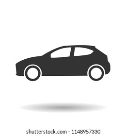 Car Icon. Vector illustration