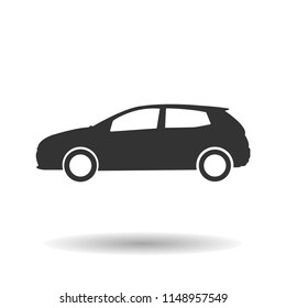 Car Icon. Vector illustration