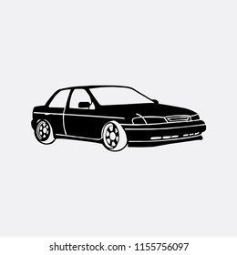 Car Icon. Vector illustration