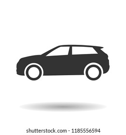 Car Icon. Vector illustration