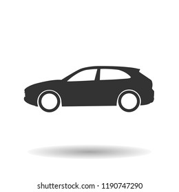 Car Icon. Vector illustration